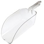 BarConic® Clear Polycarbonate Ice Scoop