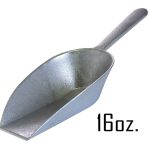 Cast Aluminum Flat Bottom Ice Scoops