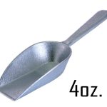 Cast Aluminum Flat Bottom Ice Scoops