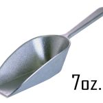Cast Aluminum Flat Bottom Ice Scoops