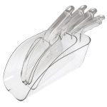 BarConic® Clear Polycarbonate Ice Scoop